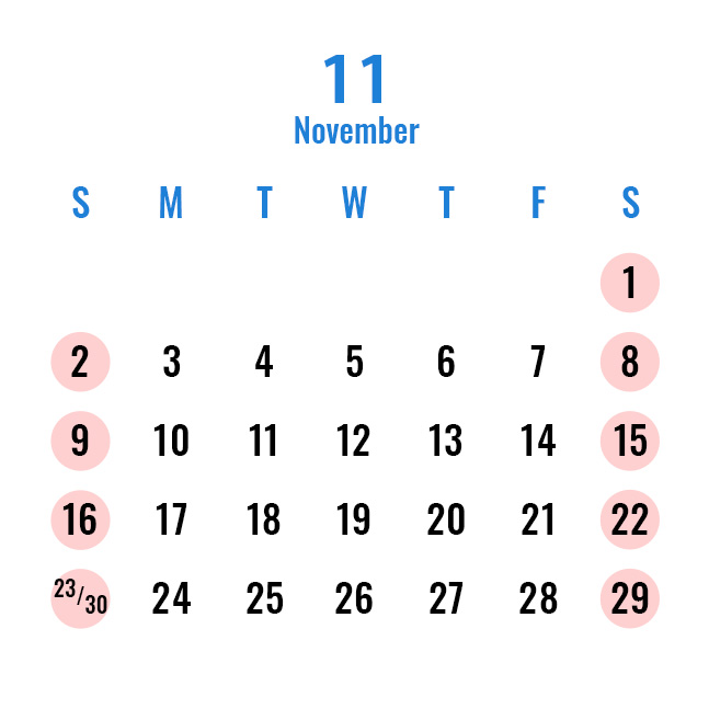 Gifu Plants and Gunma Plants Calendar