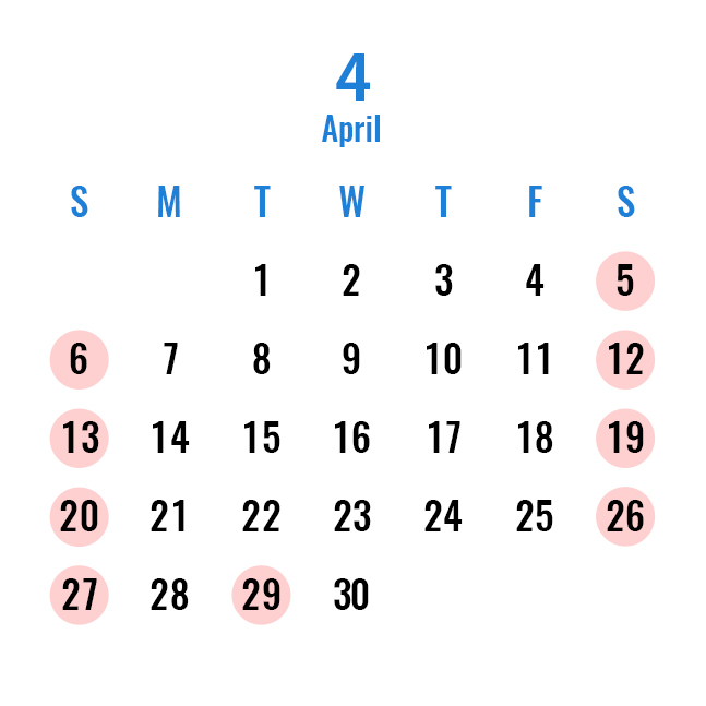 Head Office and Sales Office Calendar