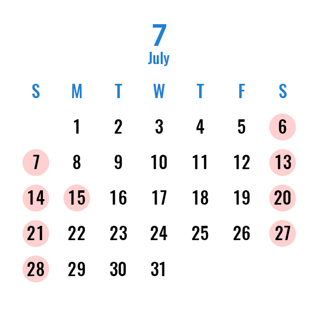 Head Office and Sales Office Calendar